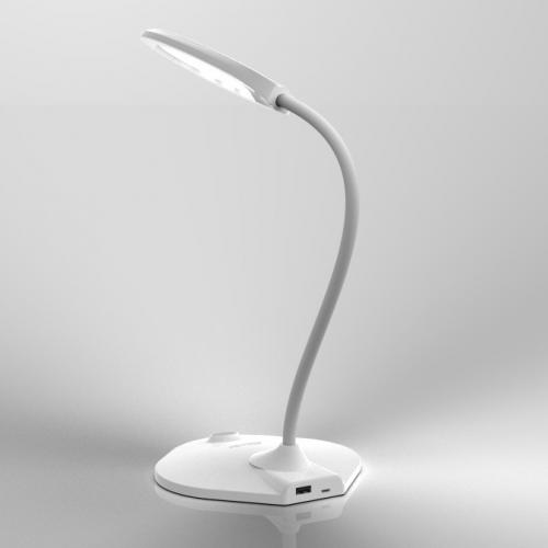 Настольная лампа Ritmix LED-610 White. Фото 9 в описании