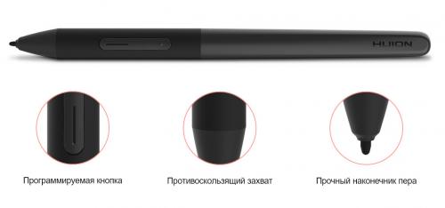 Графический планшет Huion RTS-300 Black. Фото 7 в описании