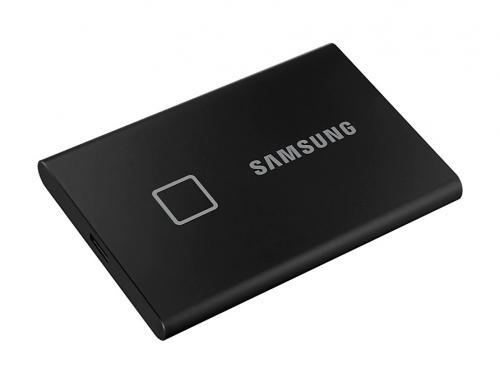 Жесткий диск Samsung External SSD 1Tb T7 Touch PCIe USB3.2/Type-C Black MU-PC1T0K/WW. Фото 10 в описании