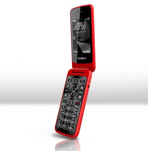 Сотовый телефон teXet TM-408 Red. Фото 4 в описании