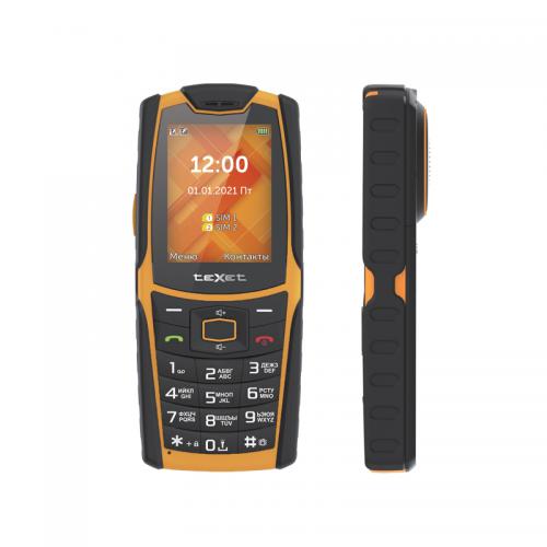 Сотовый телефон teXet TM-521R Black-Orange. Фото 1 в описании