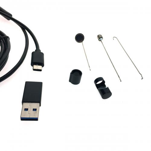 Видеоскоп Espada ENDSTYC2 Type-C + USB3.0 2.0m. Фото 4 в описании
