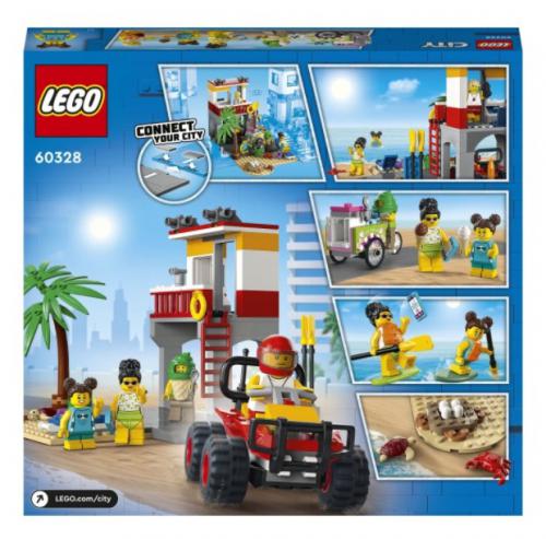 Lego City Community Пост спасателей на пляже 60328 . Фото 2 в описании
