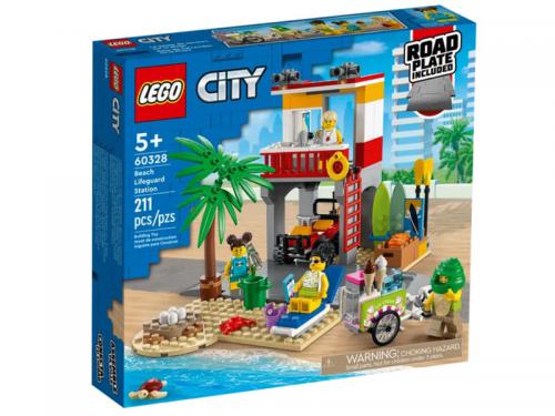 Lego City Community Пост спасателей на пляже 60328 . Фото 1 в описании