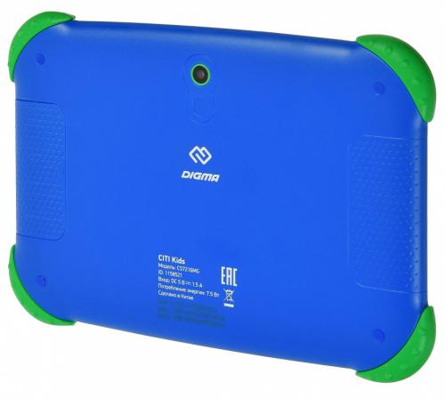 Планшет Digma Citi Kids Blue CS7216MG (MediaTek MT8321 1.3GHz/2048Mb/32Gb/3G/Wi-Fi/Bluetooth/Cam/7.0/1024x600/Android). Фото 3 в описании
