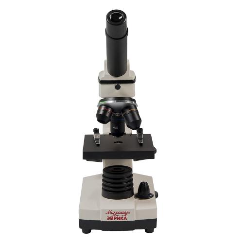 Микроскоп Микромед Эврика 40x-1280x с видеоокуляром в кейсе. Фото 1 в описании