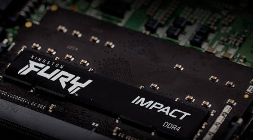Модуль памяти Kingston Fury Impact DDR4 SO-DIMM 2666Mhz PC21300 CL16 - 64Gb Kit (2x32Gb) KF426S16IBK2/64. Фото 2 в описании