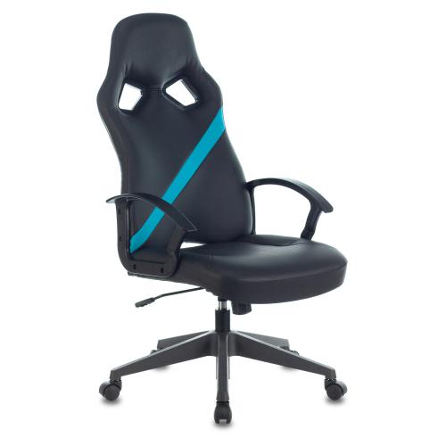 Компьютерное кресло Zombie Driver LB Black-Blue 1485772. Фото 4 в описании
