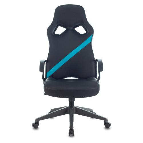 Компьютерное кресло Zombie Driver LB Black-Blue 1485772. Фото 5 в описании
