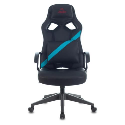 Компьютерное кресло Zombie Driver LB Black-Blue 1485772. Фото 1 в описании