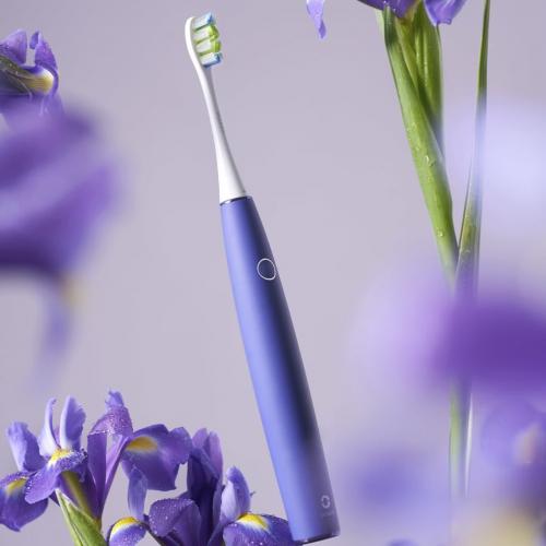 Зубная электрощетка Xiaomi Oclean Air 2 Sonic Electric Toothbrush Purple Iris. Фото 2 в описании
