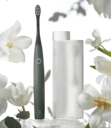 Зубная электрощетка Xiaomi Oclean Air 2 Sonic Electric Toothbrush Eucalyptus Leaf. Фото 10 в описании