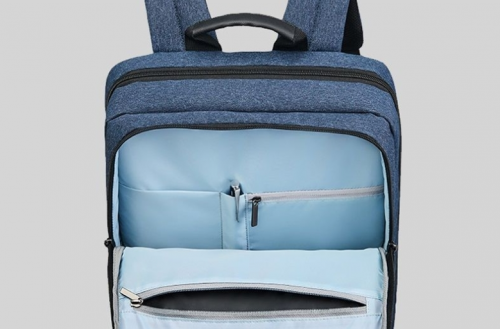 Рюкзак Xiaomi 90 Points Classic Business Backpack Blue. Фото 1 в описании