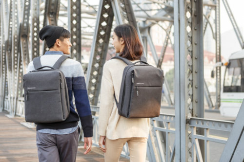 Рюкзак Xiaomi Simple Urban Life Style Backpack Grey. Фото 2 в описании
