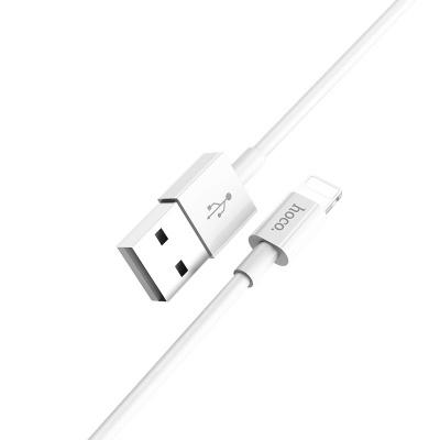 Аксессуар Hoco X23 Skilled USB - Lightning 2.4A 1m White 6957531072836. Фото 1 в описании