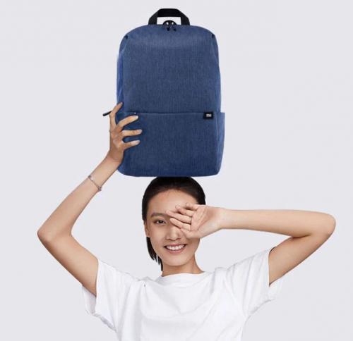Рюкзак Xiaomi Mi Small Backpack 20L Dark Blue. Фото 5 в описании