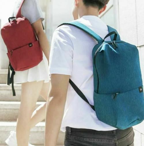 Рюкзак Xiaomi Mi Small Backpack 20L Light Blue. Фото 4 в описании