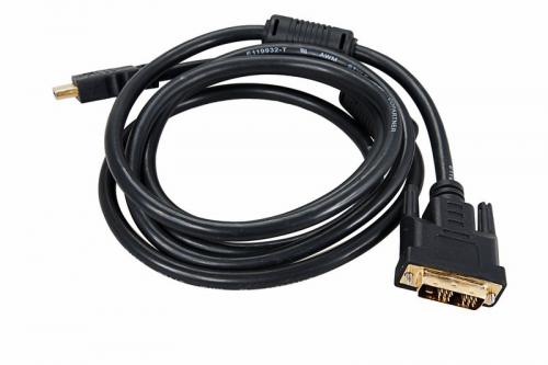 Аксессуар Rexant HDMI - DVI-D 1.5m Gold 17-6303. Фото 1 в описании