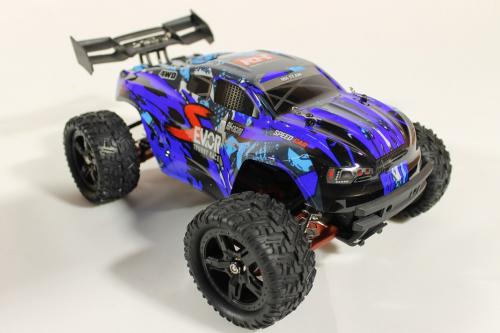 Радиоуправляемая игрушка Remo Hobby S Evo-R Brushless Upgrade 4WD 1:16 Blue RH1665UPG. Фото 3 в описании