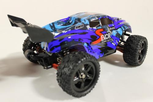 Радиоуправляемая игрушка Remo Hobby S Evo-R Brushless Upgrade 4WD 1:16 Blue RH1665UPG. Фото 6 в описании
