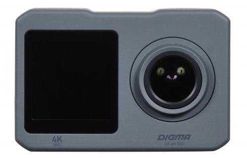Экшн-камера Digma DiCam 520 4K Wi-Fi 1420438. Фото 1 в описании
