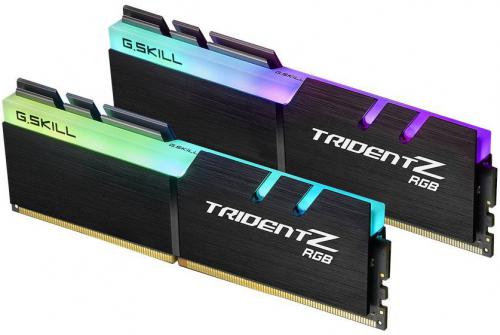 Модуль памяти G.Skill Trident Z RGB DDR4 DIMM 3600MHz PC-28800 CL16 - 32Gb KIT (2x16Gb) F4-3600C16D-32GTZRC. Фото 2 в описании