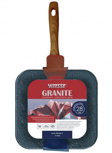 Сковорода Vitesse Granite 28cm VS-4022. Фото 1 в описании