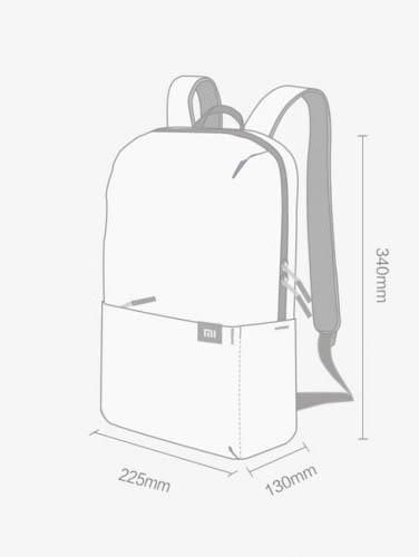 Рюкзак Xiaomi Mi Mini Backpack 10L Black. Фото 5 в описании