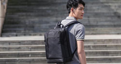 Рюкзак Xiaomi 90 Points Classic Business Backpack Dark Grey. Фото 1 в описании
