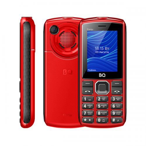 Сотовый телефон BQ 2452 Energy Red Black. Фото 1 в описании