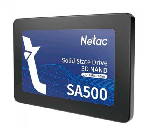 Твердотельный накопитель Netac SA500 512Gb NT01SA500-512-S3X. Фото 1 в описании