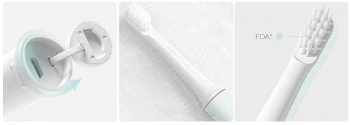 Зубная электрощетка Xiaomi Mijia Electric Toothbrush T100 Blue MES603. Фото 3 в описании