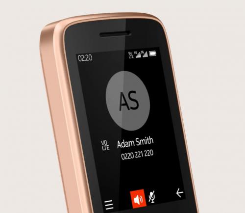 Сотовый телефон Nokia 225 4G Dual Sim Black. Фото 3 в описании