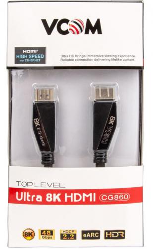 Аксессуар VCOM HDMI - HDMI 19M/19M v2.1 1.5m CG860-1.5M. Фото 1 в описании