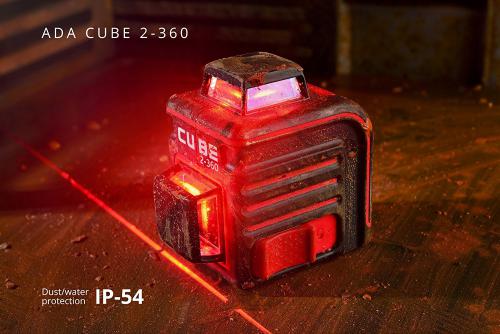Нивелир ADA Cube 2-360 Basic Edition А00447. Фото 2 в описании