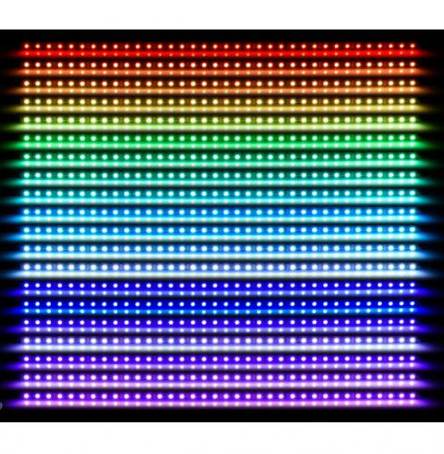 Светодиодная лента с контроллером Alphacool Aurora LED Flexible Light 30cm RGB 15278/1013006. Фото 1 в описании
