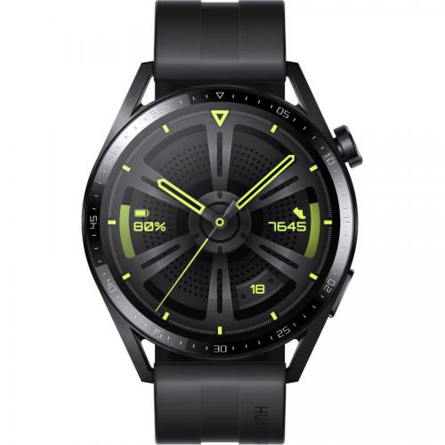 Умные часы Huawei GT 3 JPT-B19 Black SS-Black Fluoroelastomer 55026974. Фото 22 в описании