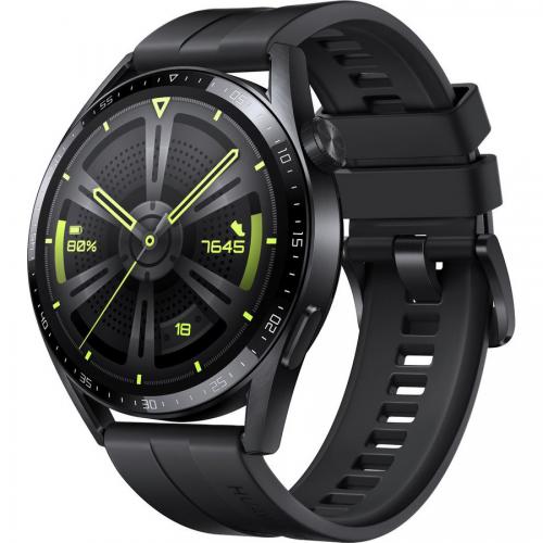 Умные часы Huawei GT 3 JPT-B19 Black SS-Black Fluoroelastomer 55026974. Фото 20 в описании