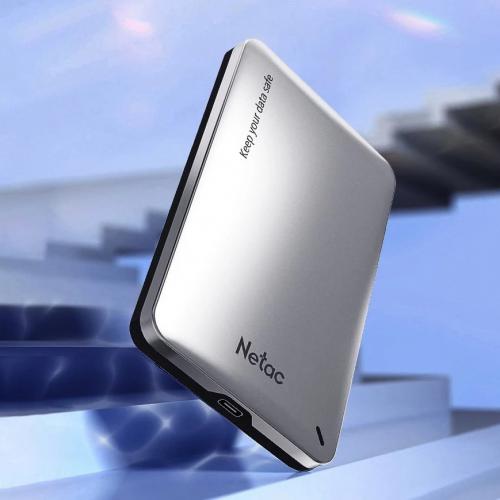 Внешний корпус Netac WH12 для HDD/SSD 2.5 SATA - USB3.0 Silver NT07WH12-30AC. Фото 1 в описании