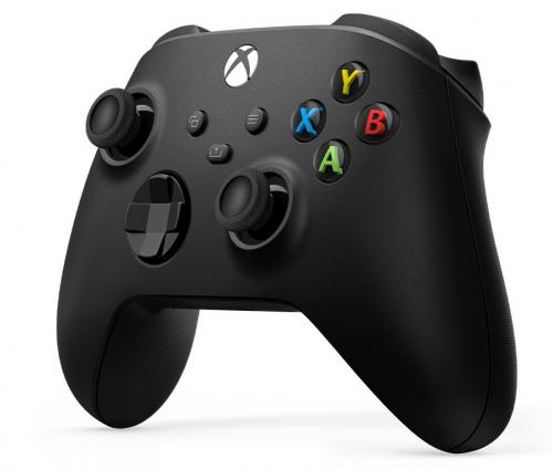 Геймпад Microsoft Xbox Carbon Black QAT-00002. Фото 2 в описании