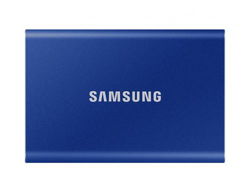 Твердотельный накопитель Samsung Portable T7 1Tb Blue MU-PC1T0H/WW. Фото 4 в описании