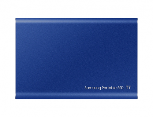 Твердотельный накопитель Samsung Portable T7 1Tb Blue MU-PC1T0H/WW. Фото 3 в описании