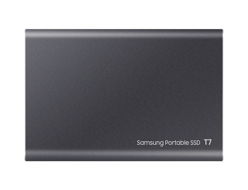 Твердотельный накопитель Samsung Portable T7 500Gb Grey MU-PC500T/WW. Фото 3 в описании