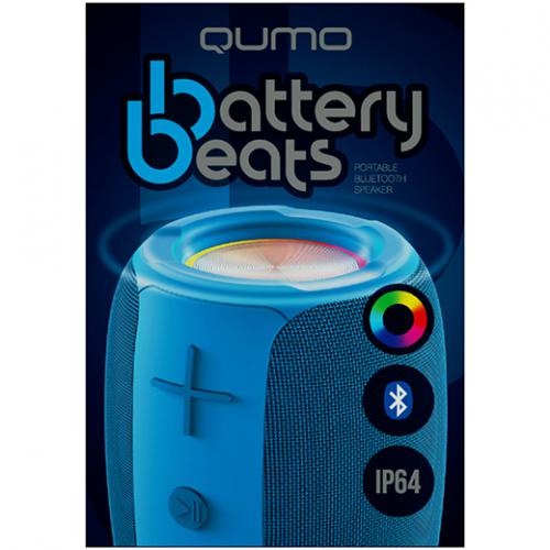 Колонка Qumo BatteryBeats Blue 33038. Фото 1 в описании