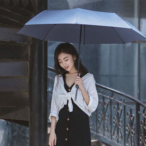 Зонт Xiaomi 90 Points All Purpose Umbrella Grey. Фото 5 в описании