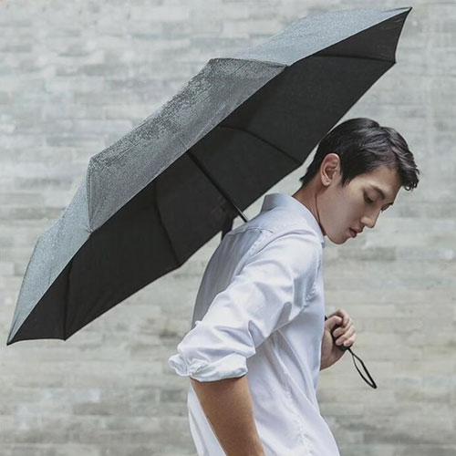 Зонт Xiaomi 90 Points All Purpose Umbrella Black. Фото 4 в описании