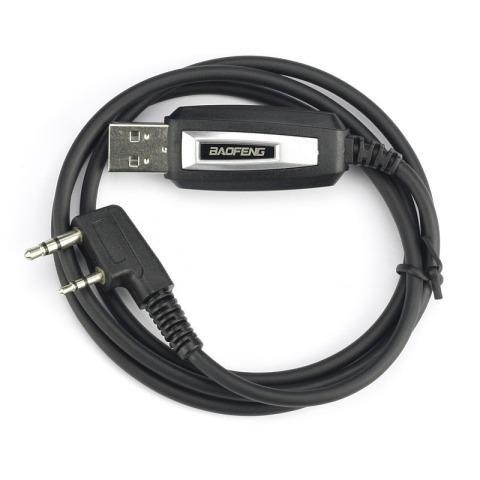 Зарядное устройство USB кабель и CD диск для программирования раций Baofeng и Kenwood. Фото 3 в описании