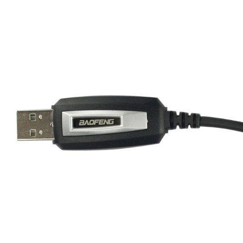 Зарядное устройство USB кабель и CD диск для программирования раций Baofeng и Kenwood. Фото 5 в описании