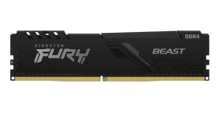Модуль памяти Kingston Fury Beast Black DDR4 DIMM 3600Mhz PC28800 CL18 - 32Gb KF436C18BB/32. Фото 1 в описании