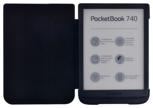 Аксессуар Чехол для PocketBook 740 Light Grey PBC-740-LGST-RU. Фото 2 в описании